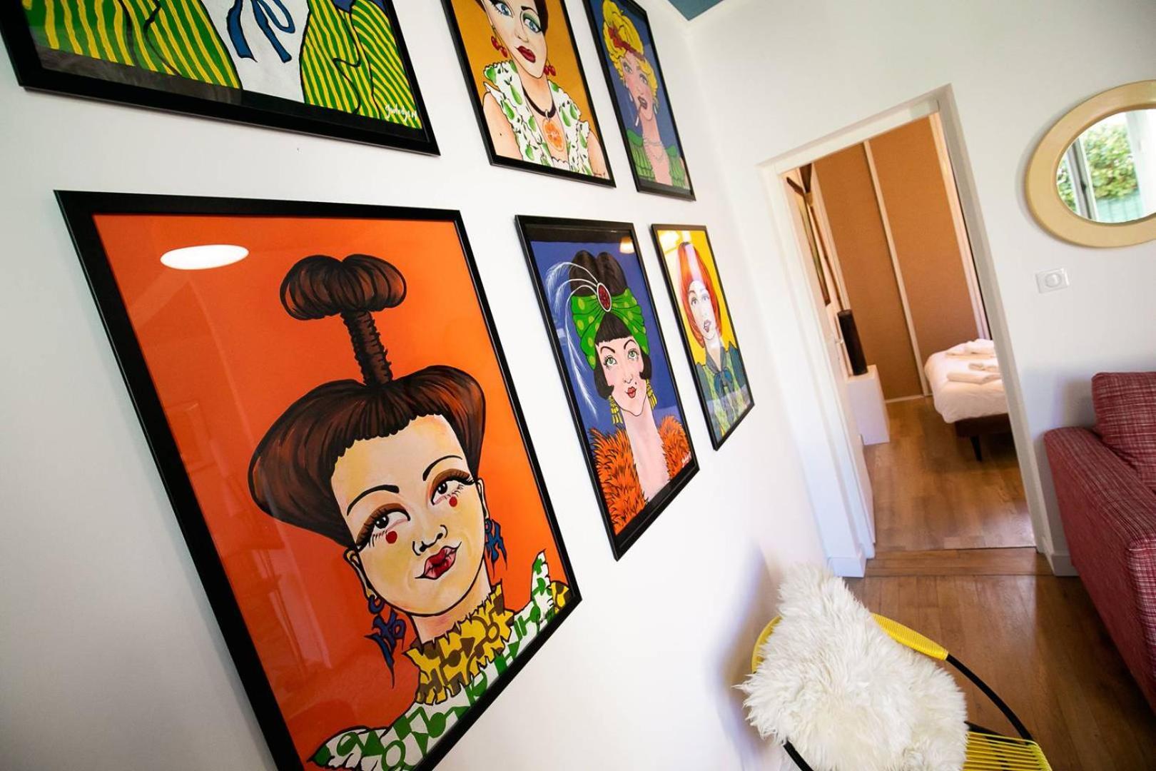 Apartament Le Daily Painting Plongee Dans Les Annees Sixties Dijon Zewnętrze zdjęcie